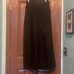 J Crew wide leg pants black 8